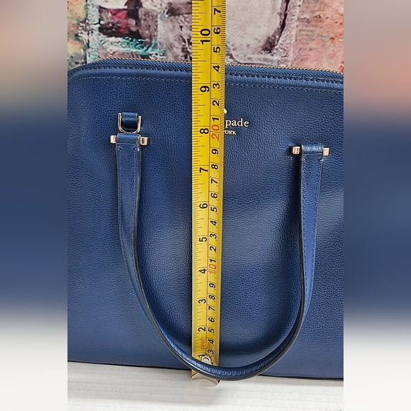 Kate Spade Navy Blue Satchel - Picture 12 of 14